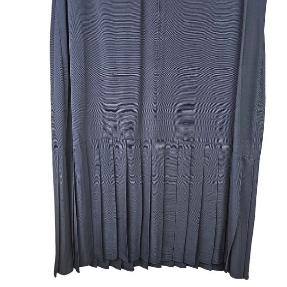 Vintage 90's S.L. Fashions Crested Pocket Button Pleated Drop Waist Dress, 18WP - Picture 10 of 10